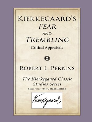 cover image of Kierkegaard's Fear and Trembling